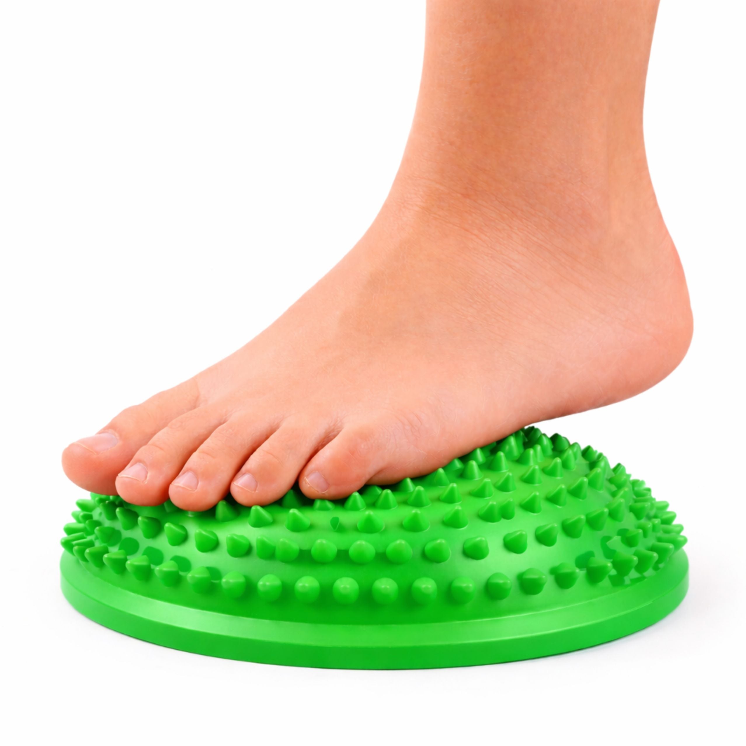 Sensory Hemisphere For Massage And Balance Exercises Green 16 Cm