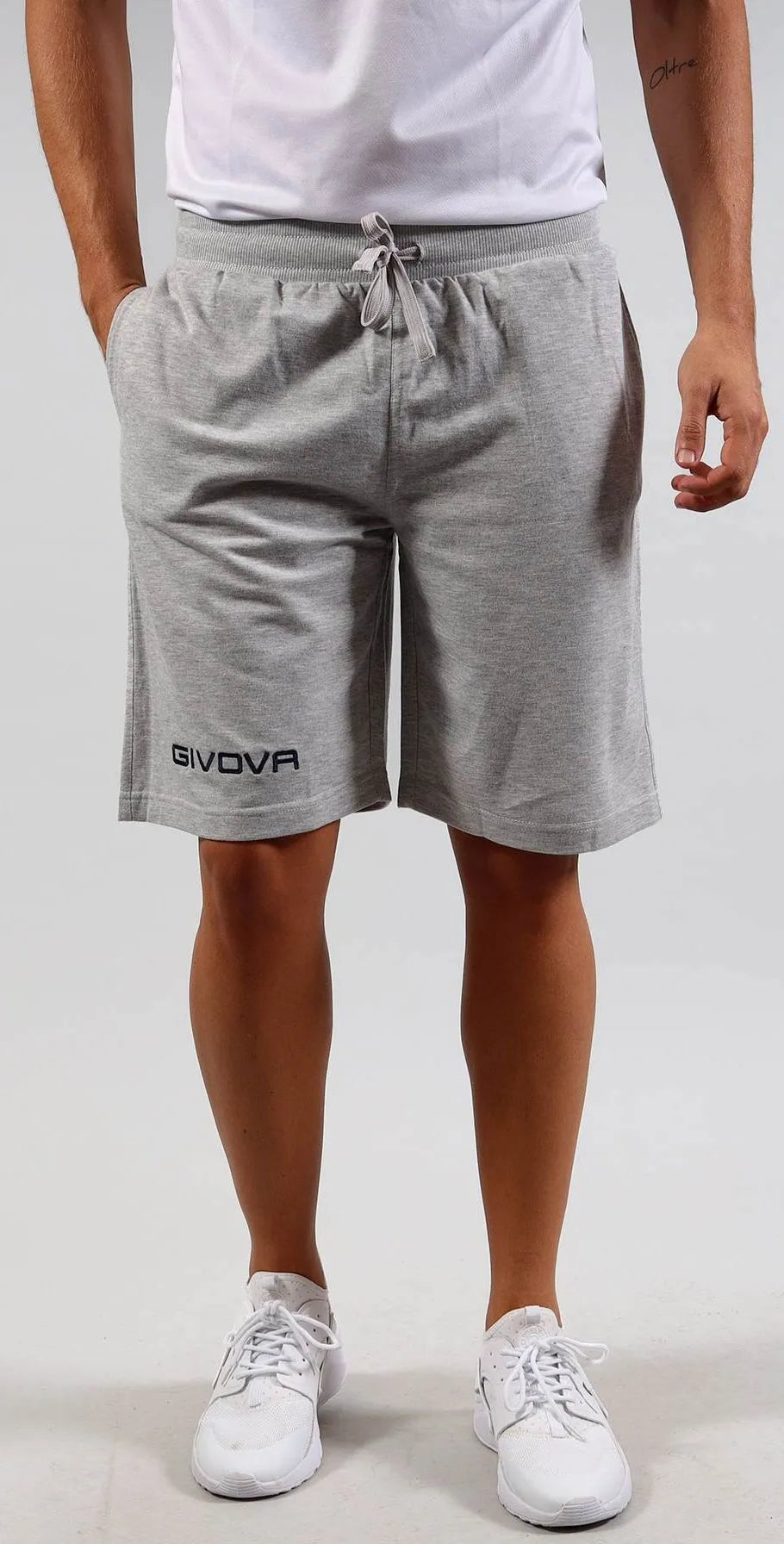 Sports Bermuda Givova Ven Grey Melange