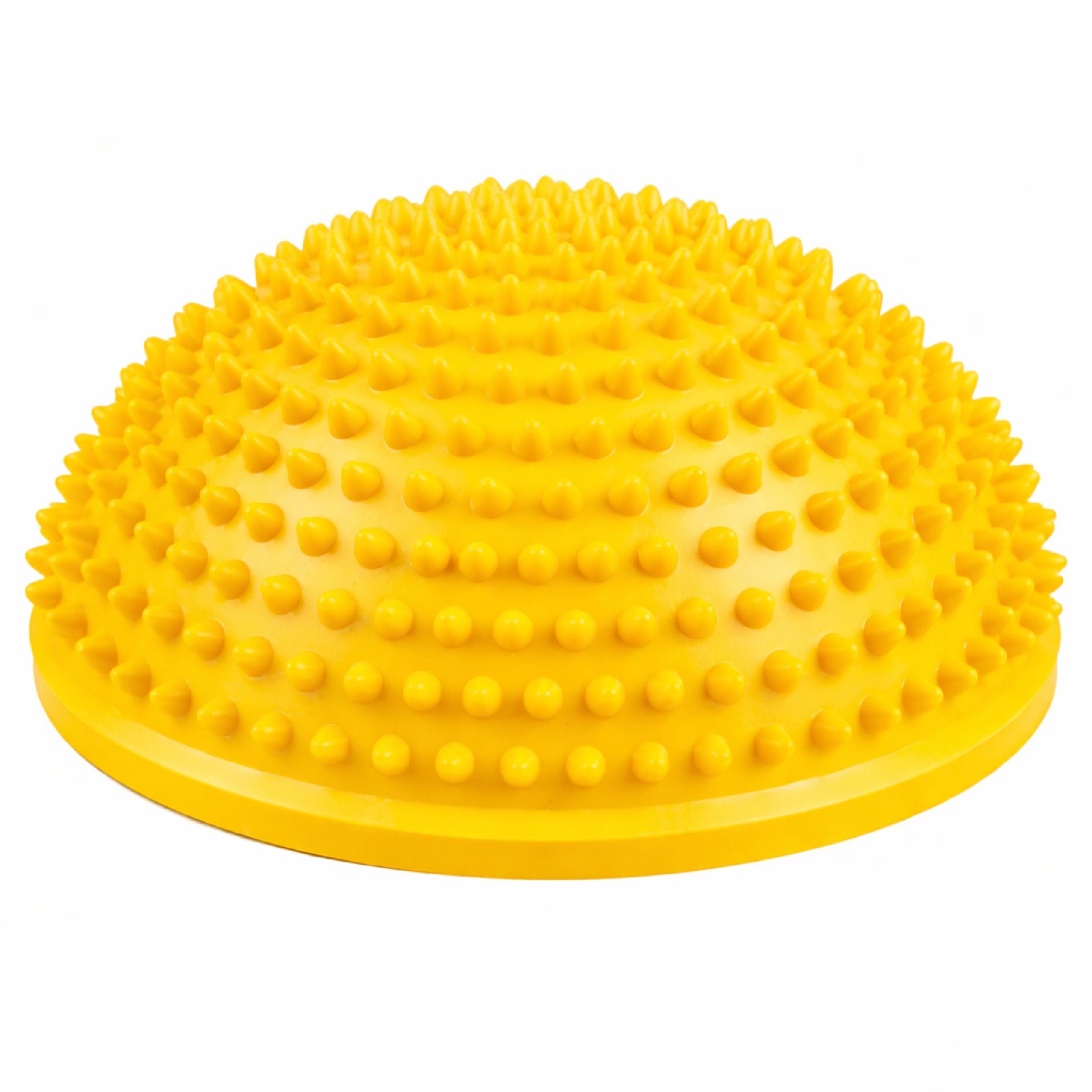 Sensory Hemisphere For Massage And Balance Exercises Yellow 16 Cm