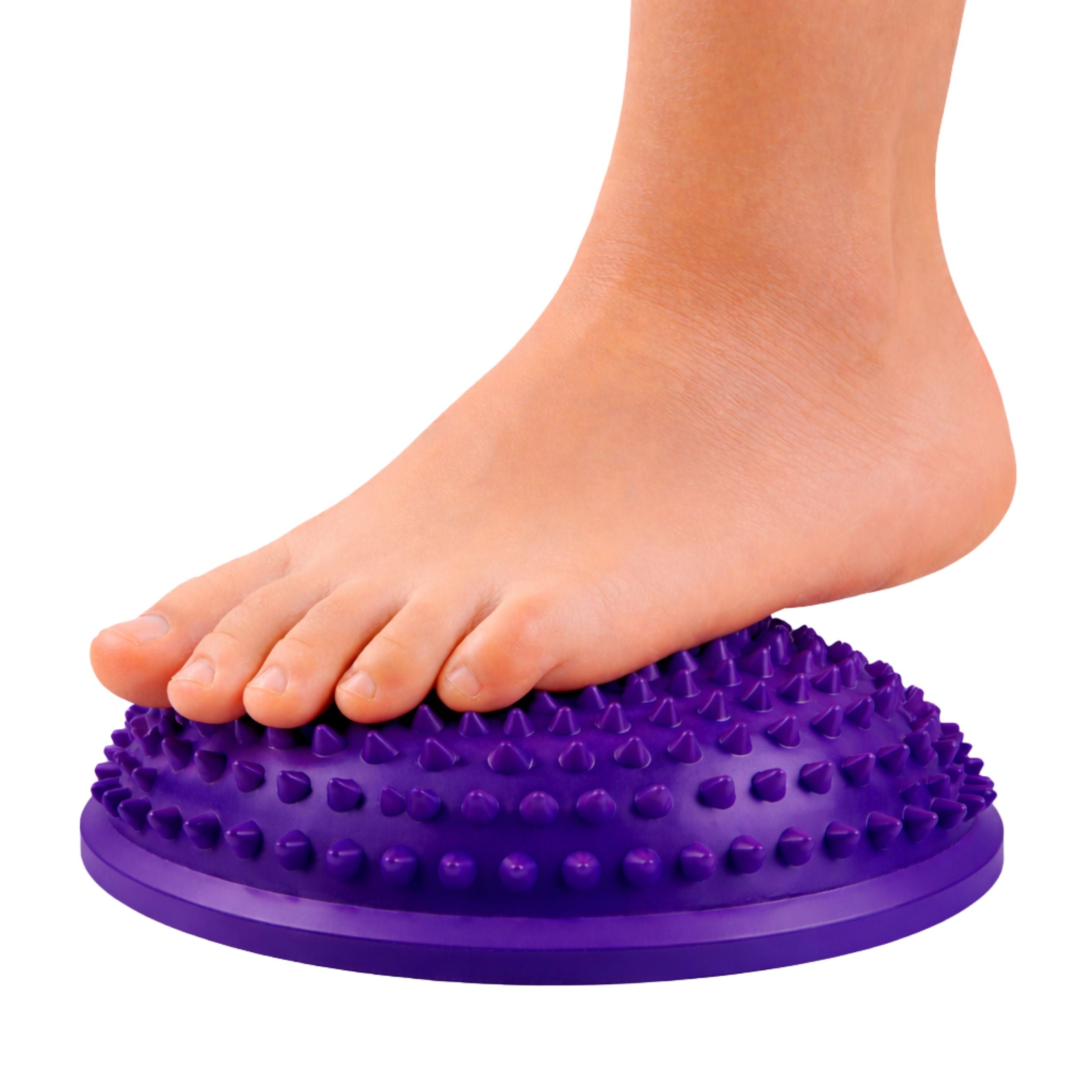 Sensory Hemisphere For Massage And Balance Exercises Purple 16 Cm