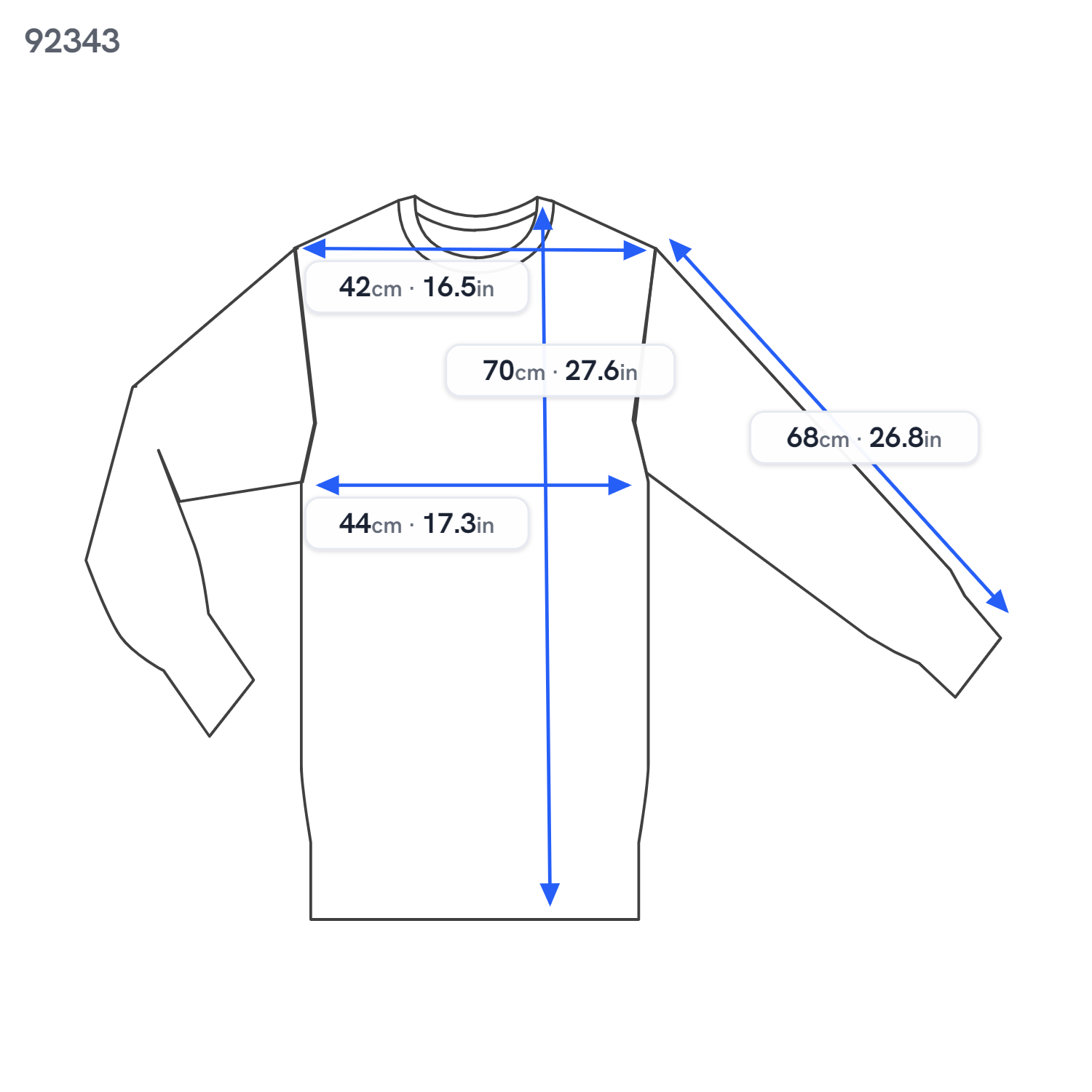 Black Polyester T-shirt