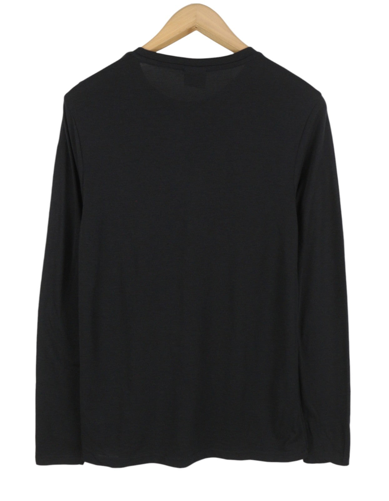Black Polyester T-shirt