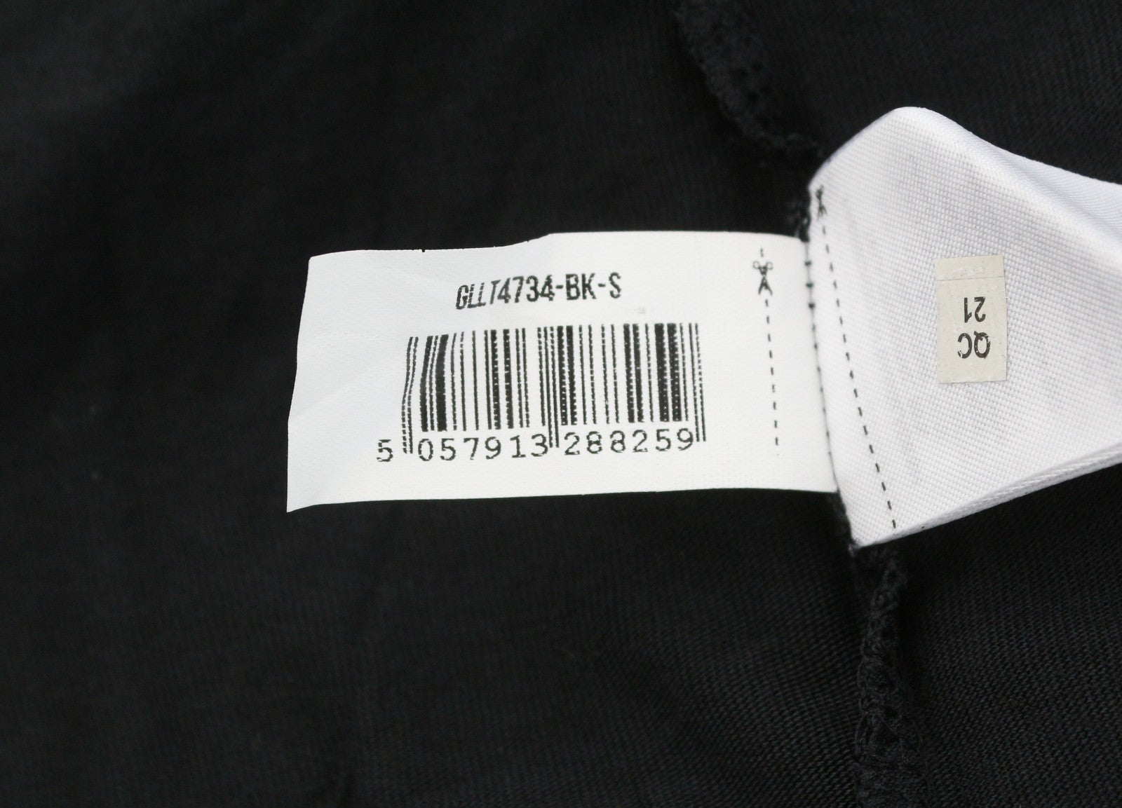 Black Polyester T-shirt