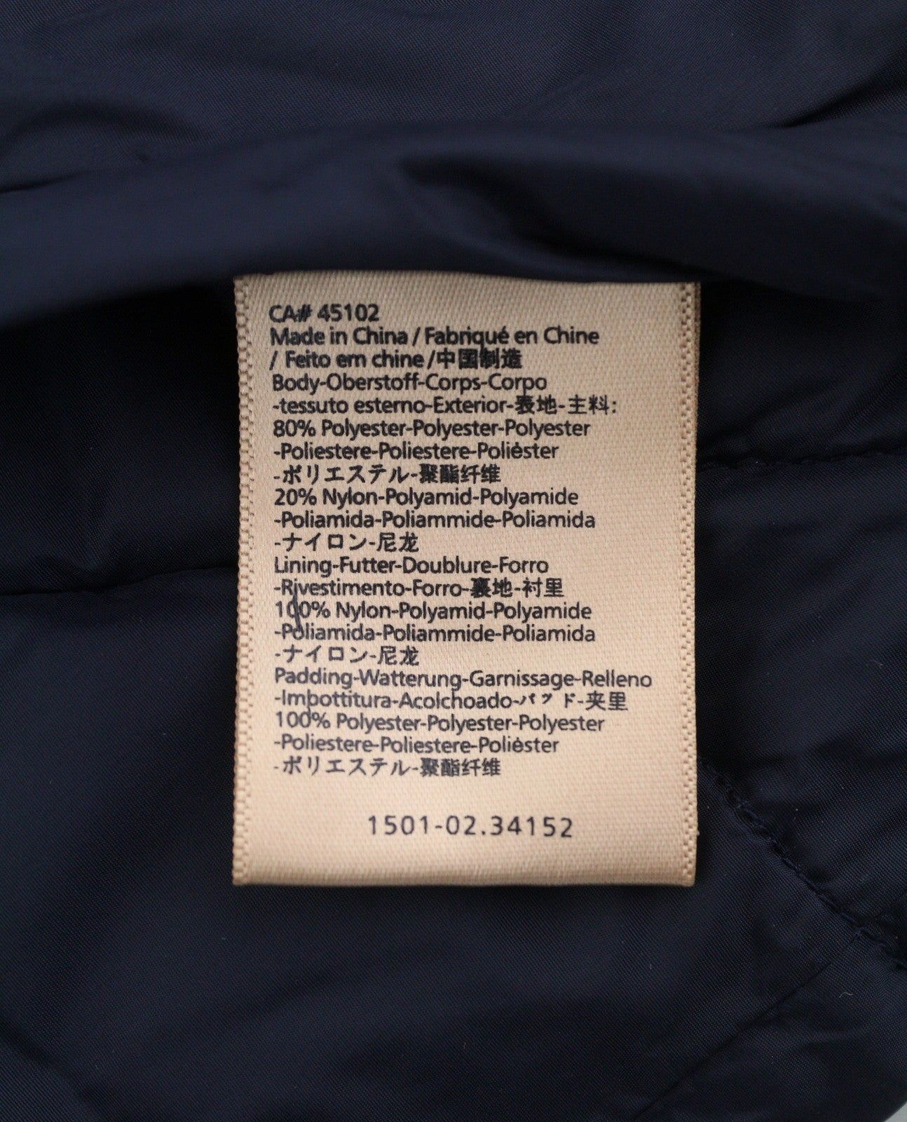 Blue Polyester Waistcoat