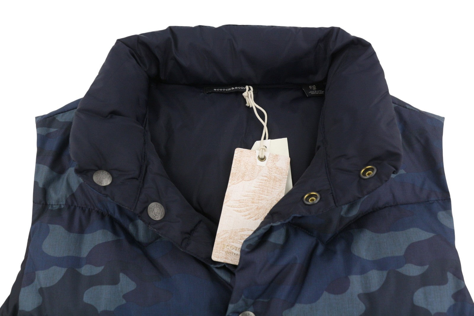 Blue Polyester Waistcoat