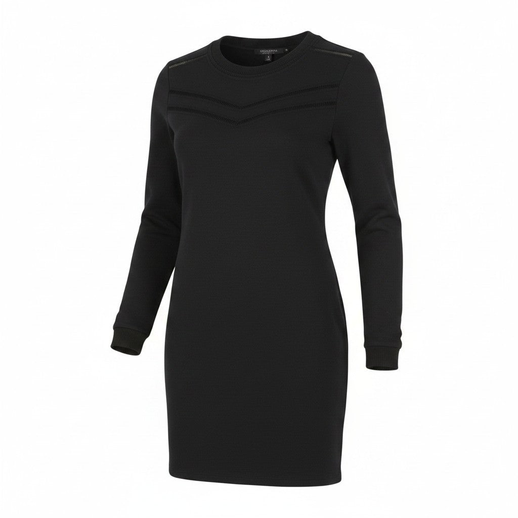 Black Polyester Dress