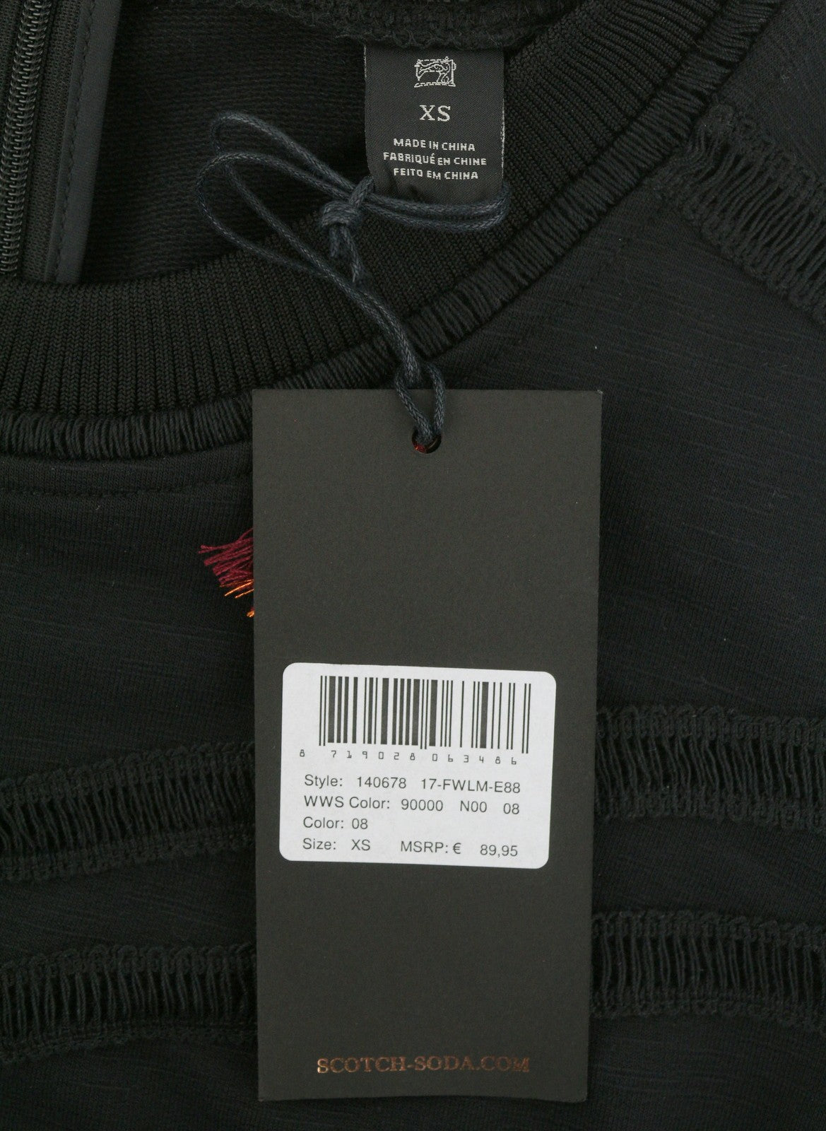 Black Polyester Dress