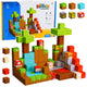Magnetic Construction Blocks Pixel World Colored Cubes 146 Pcs.