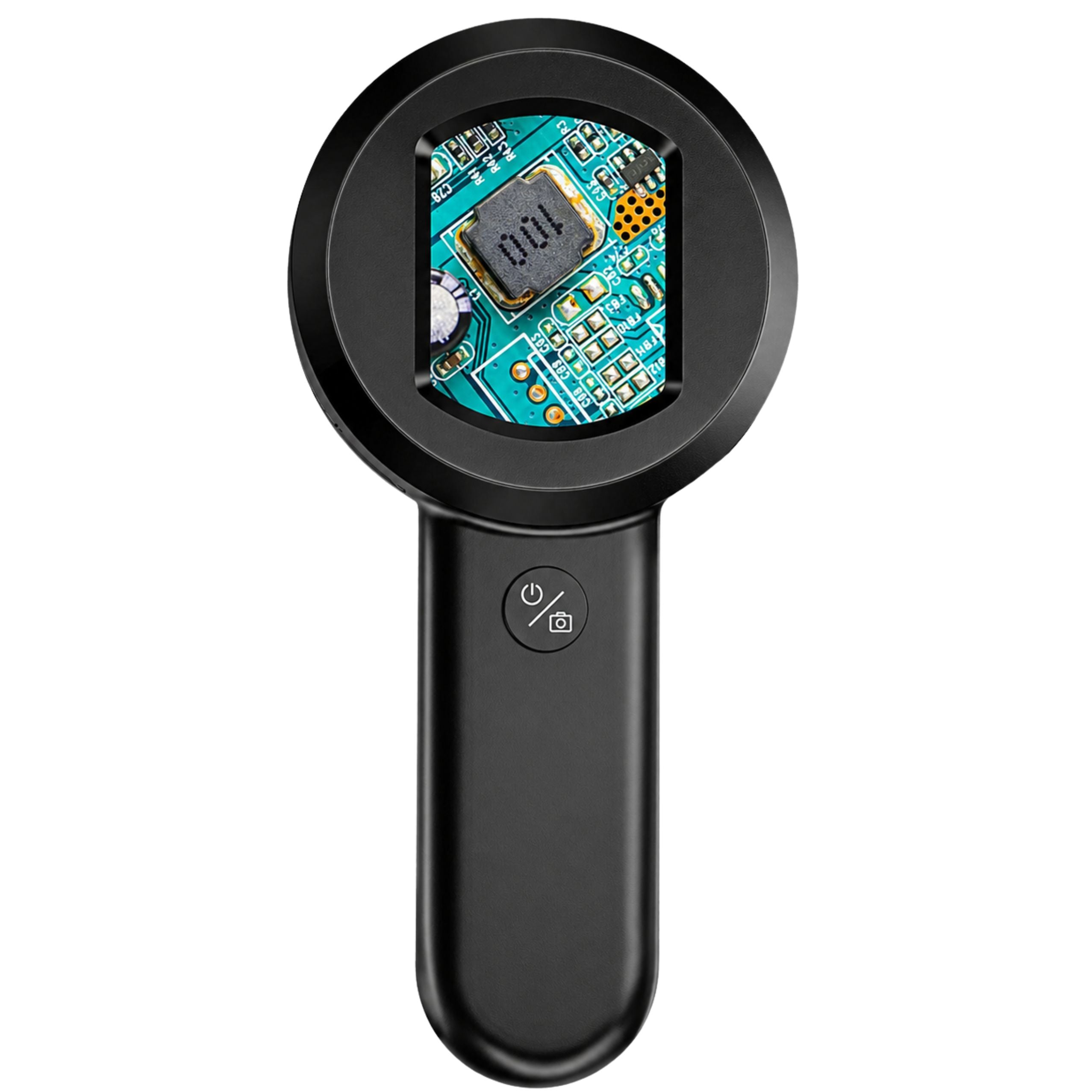 Portable Handheld Digital Microscope Hd 100x Camera Ips Screen 8 Leds
