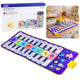 Tapis de danse éducatif musical espace piano interactif 120 x 48 cm
