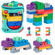 Soft Sensory Construction Blocks In A Bag For Children Colorful 30 Pcs.