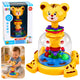 Interactive Tiger Cat Spinning Top With Spinning Balls For Babies