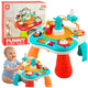 Educational Table Interactive Music Panel Piano 2 In 1 Turquoise