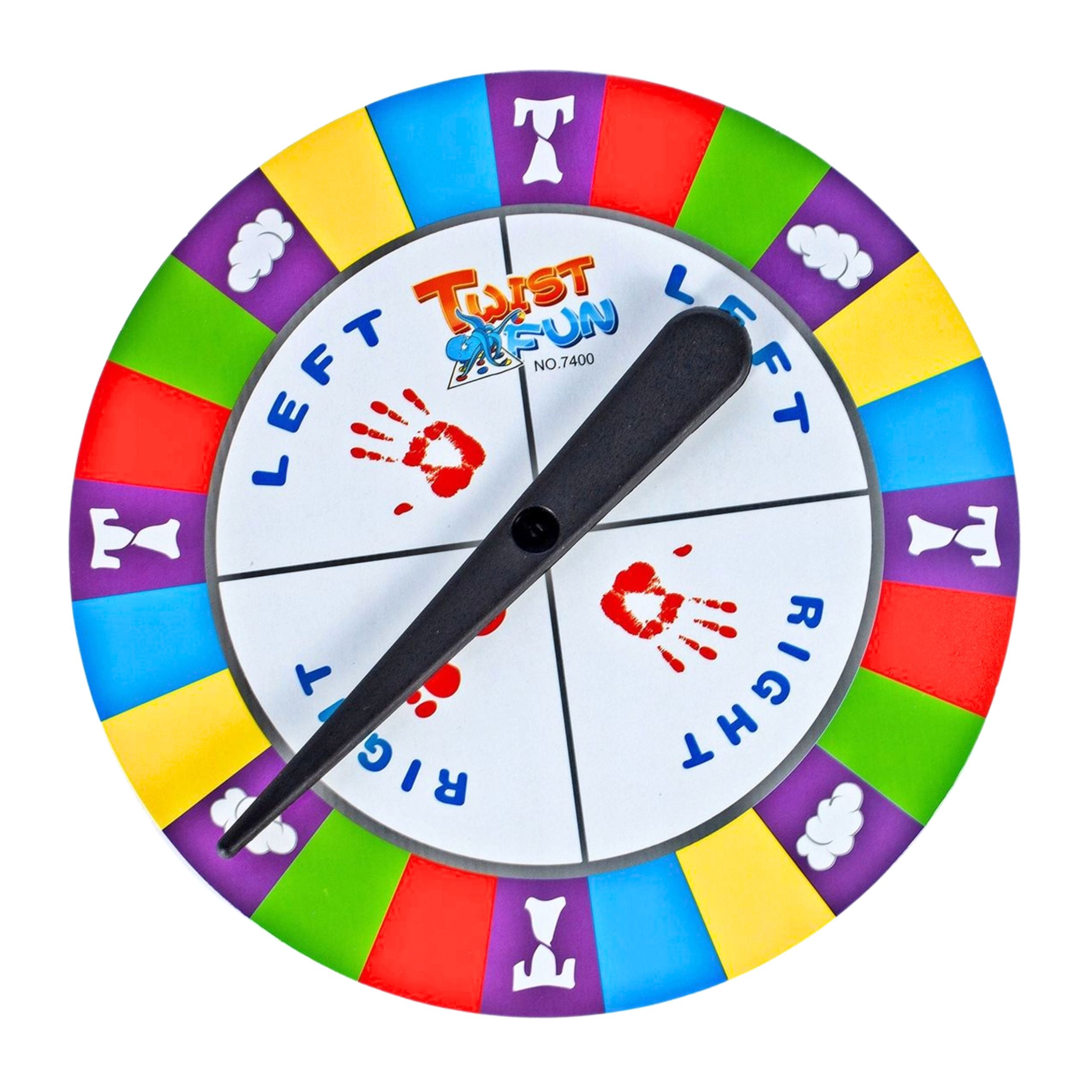Family Twist Fun Mat Random Wheel Arcade Game