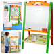 Double-sided Magnetic Educational Chalk Board 2 In 1 Markers Letters Numbers