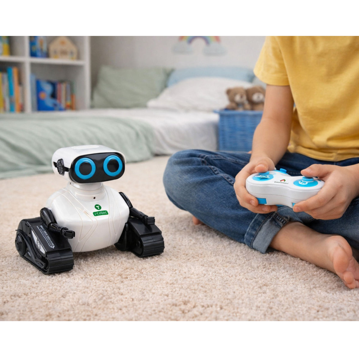 Intelligent Remote Controlled Robot On Tracks Rc Dances And Moves