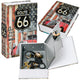 Book Safe With Key Small Cash Box Route 66 Large