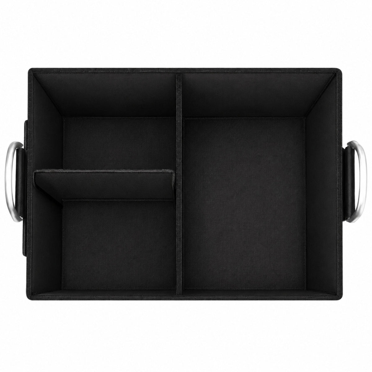 Borsa portabagagli grande pieghevole per organizer per auto nera 50 l