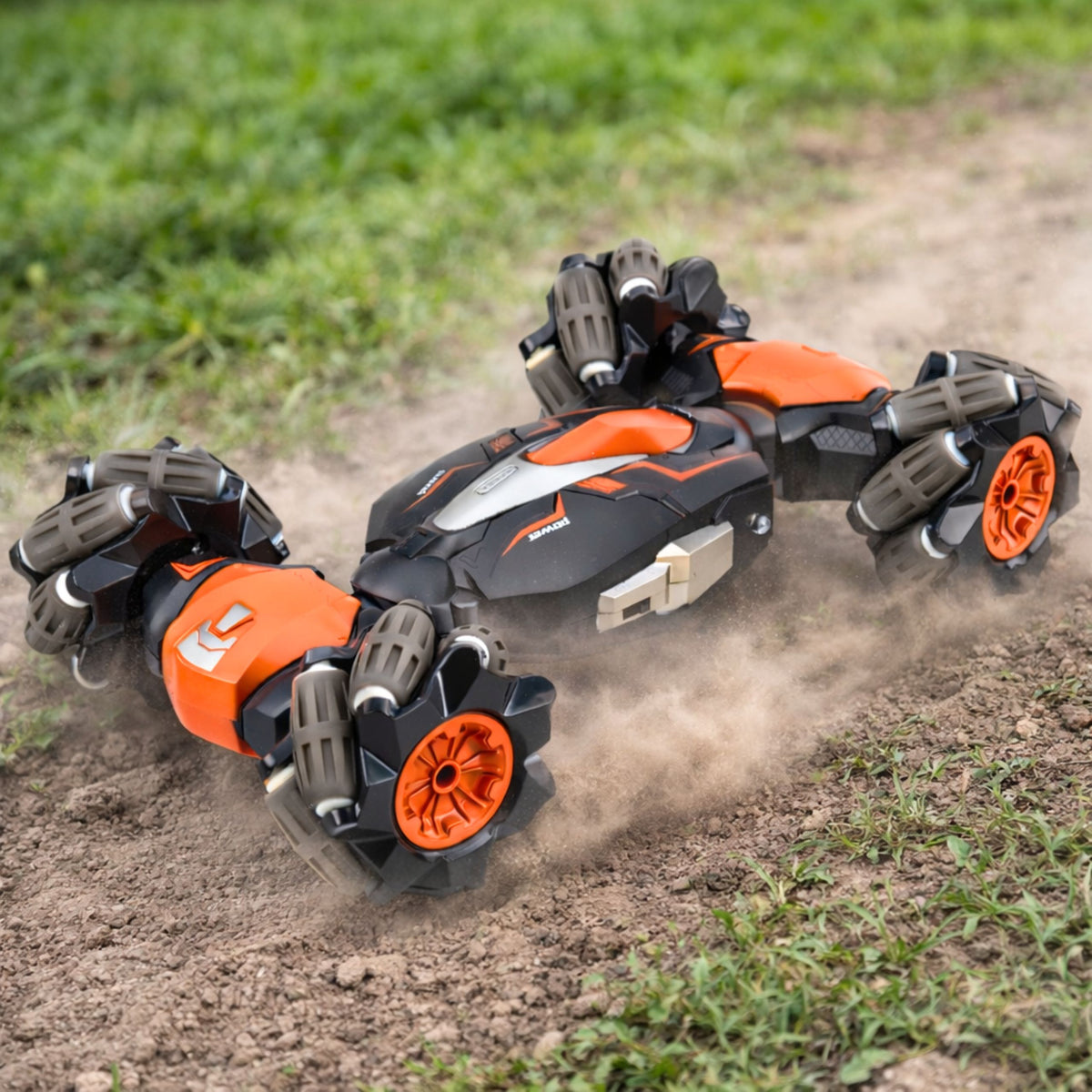 Auto Rc telecomandata Drift Acrobatics Twist Arancione 1:16