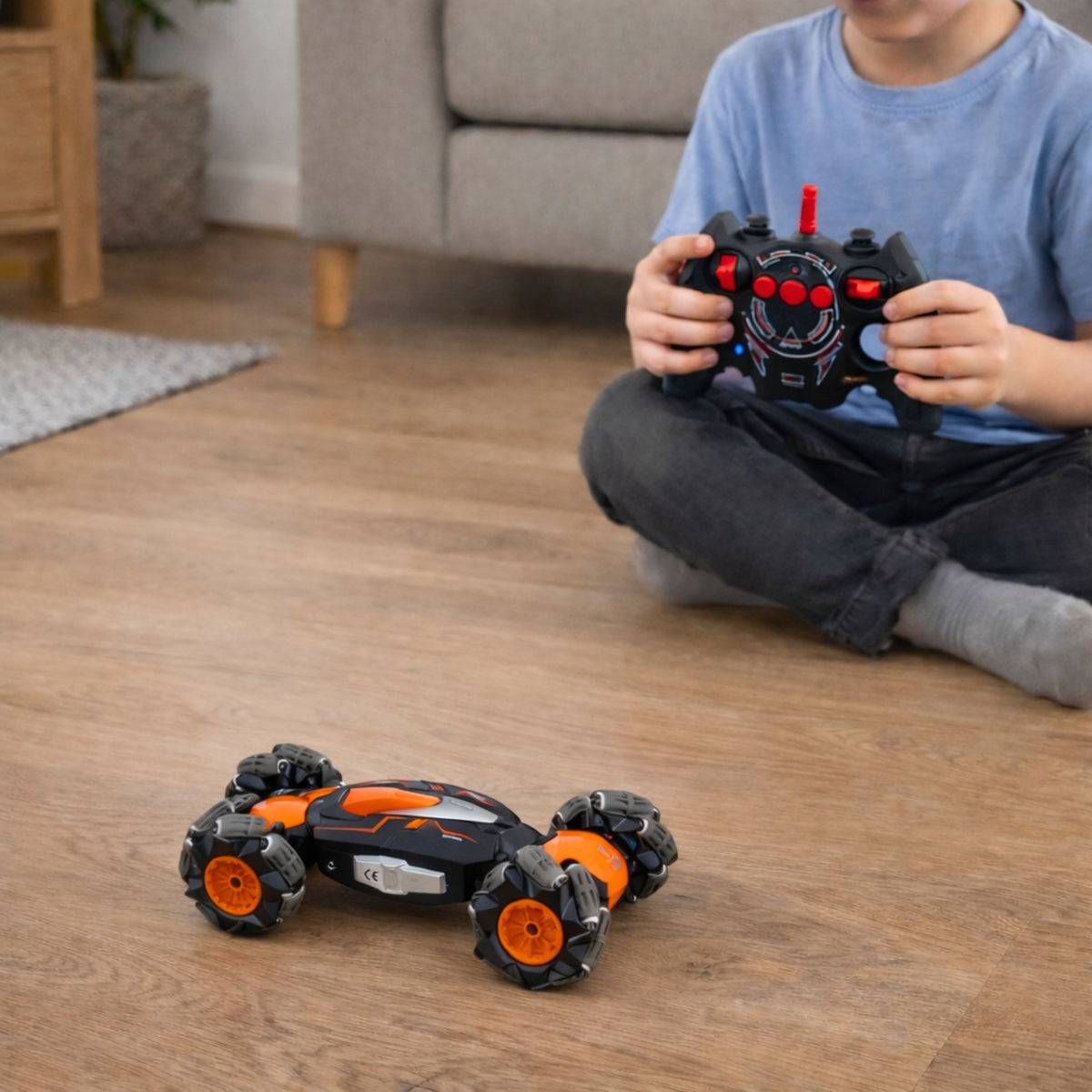 Auto Rc telecomandata Drift Acrobatics Twist Arancione 1:16