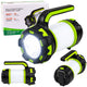 Flashlight Led Lamp 2in1 Camping Tourist Rechargeable Multifunctional