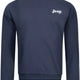 Jeep heren bomberhalssweatshirt blauw