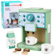 Wooden Set Of Coffee Maker Cups Milk Accessories For Children