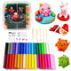 Plasticine Dough Accessories For Creating Jewelry Decorations 24 Pcs.