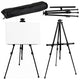Metal Outdoor Treppiede da pittura da cavalletto regolabile con custodia nera 158 cm
