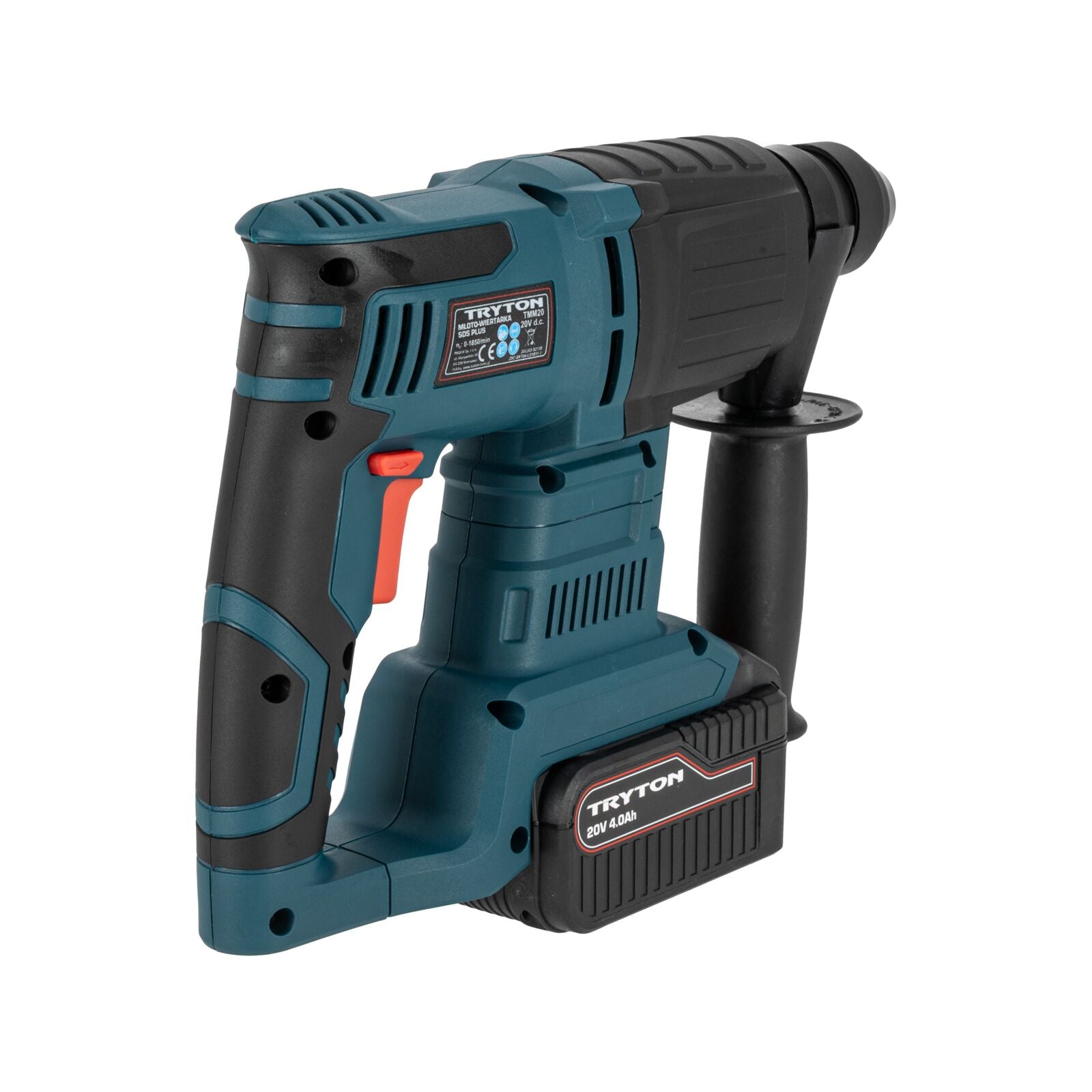 Percutor 20v Sds+ 4 Funcții 2j 2 X 4ah Batt.