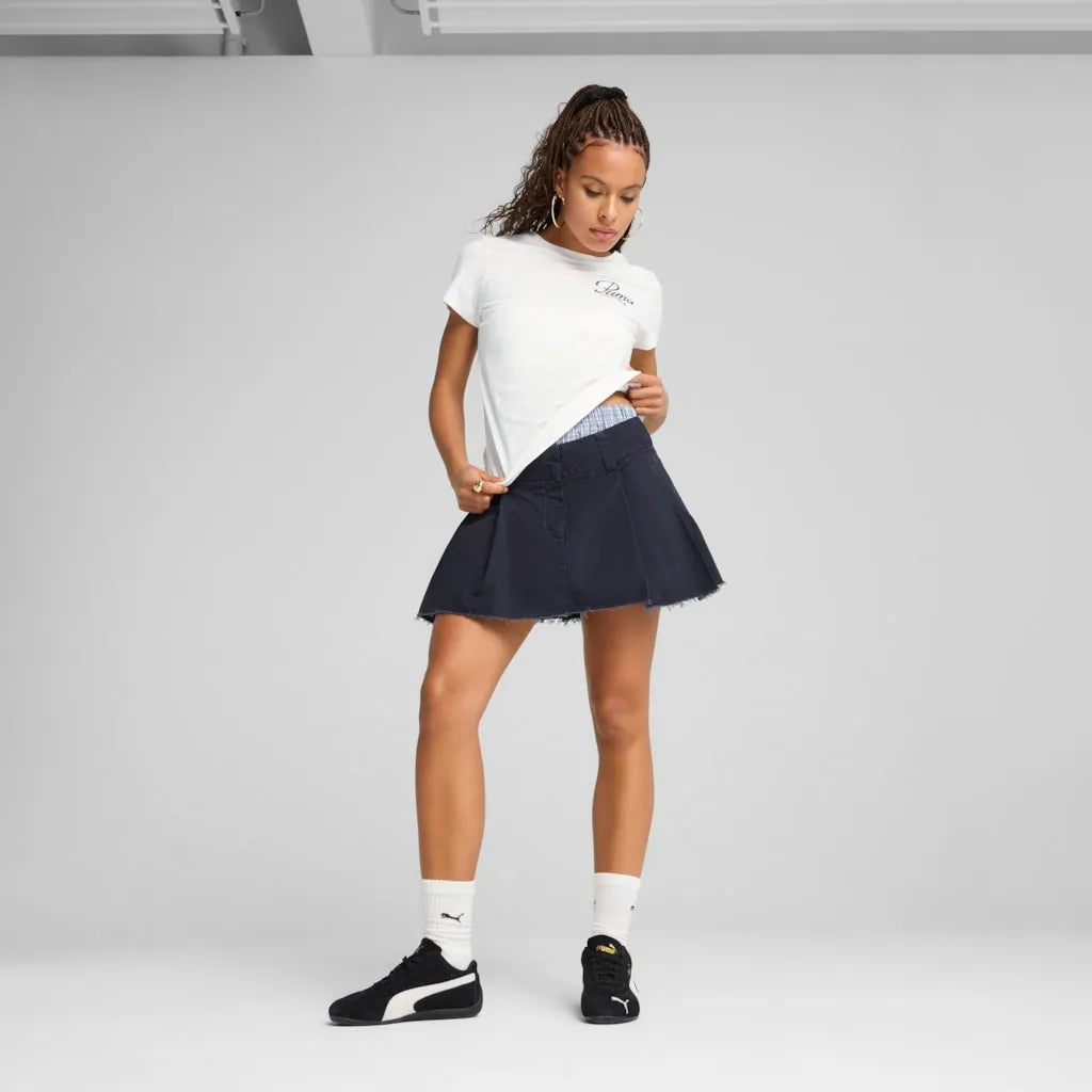 Puma Ess Script T-shirt pour femme Blanc