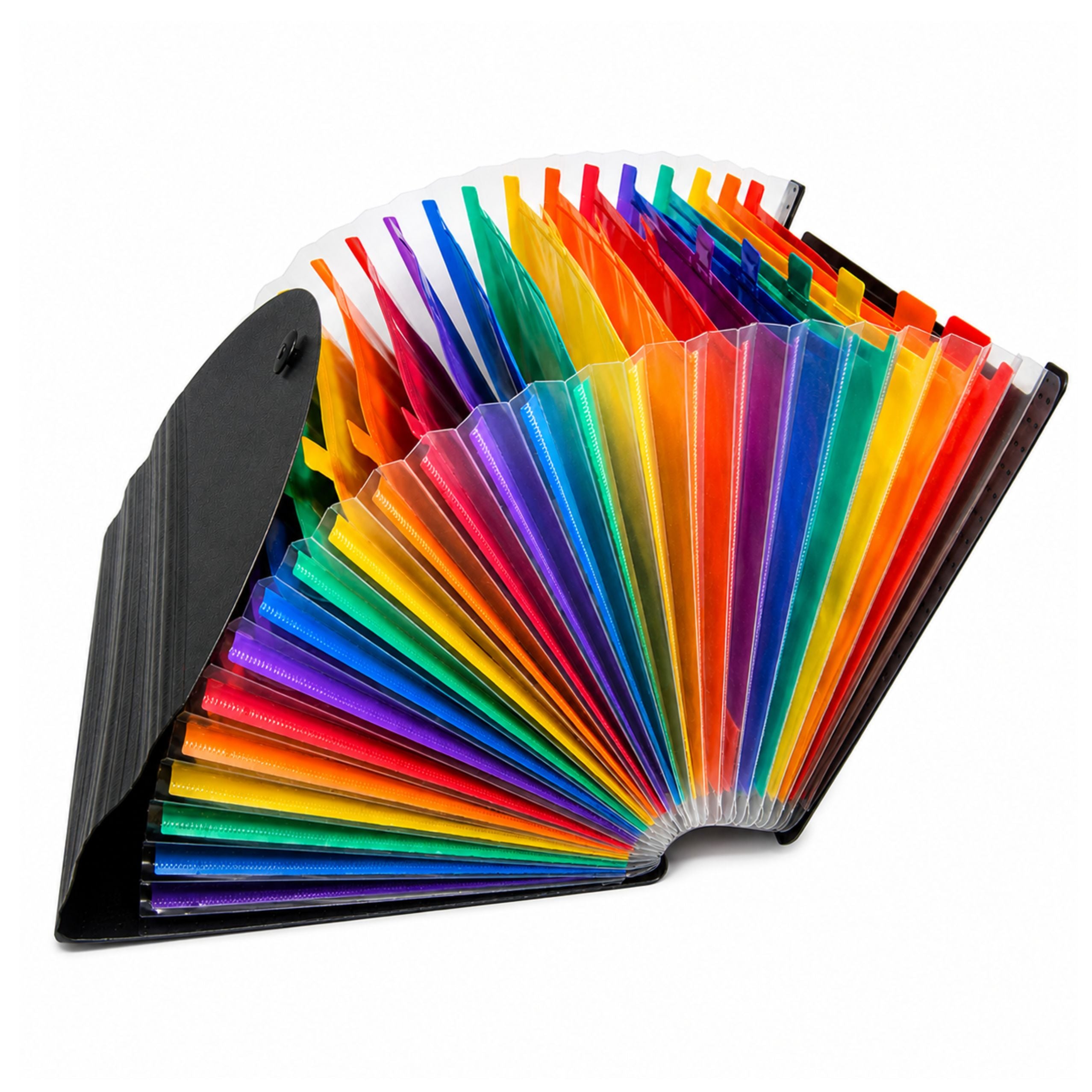 Folder Organizer For Documents 25 Compartments A4 Black
