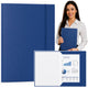 Cardboard Folder With Elastic Band Lacquered A4 300 G/m2 Blue