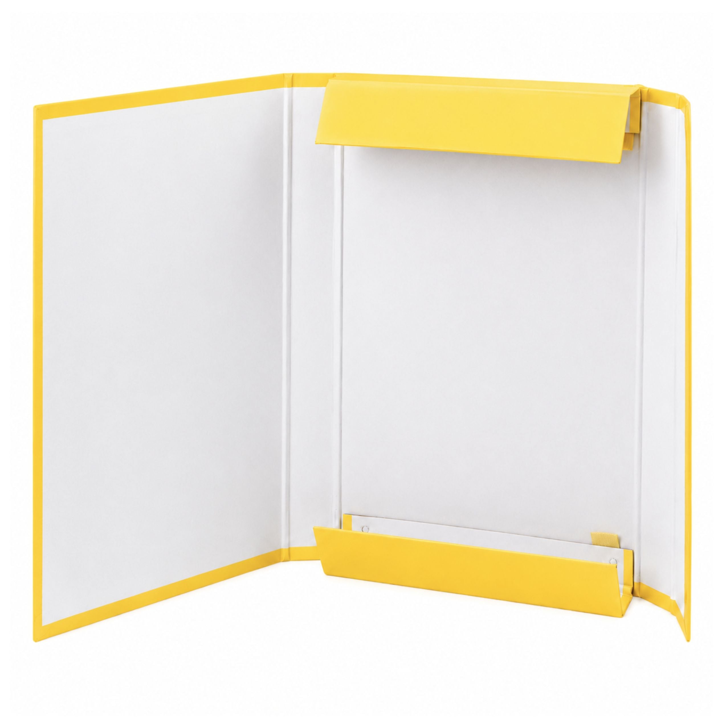 Folder For Documents With Elastic Band Hard Office Yellow A4/4.5 Cm