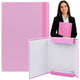 Dossier pour documents avec élastique rigide Office rose A4/4,5 cm