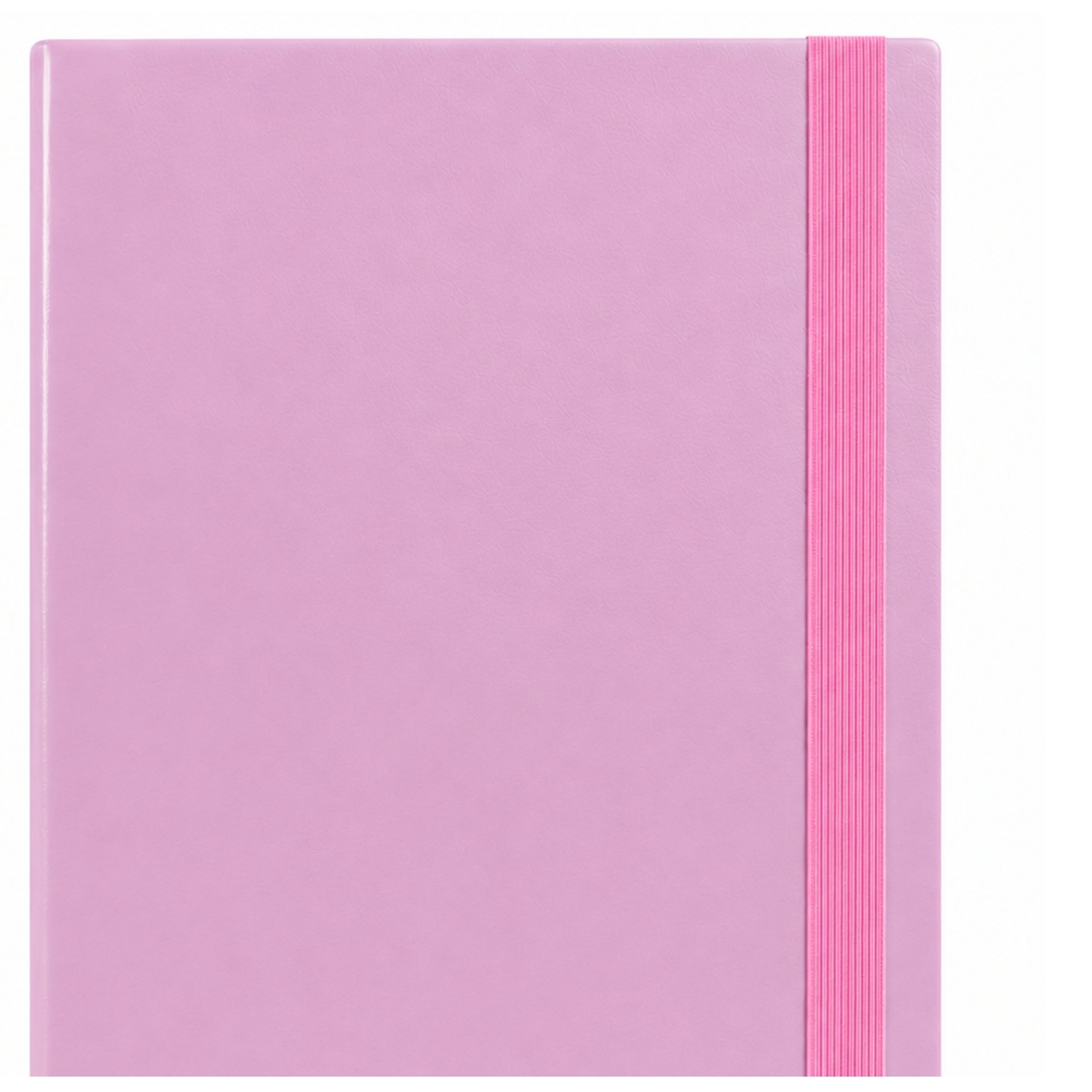 Dossier pour documents avec élastique rigide Office rose A4/4,5 cm