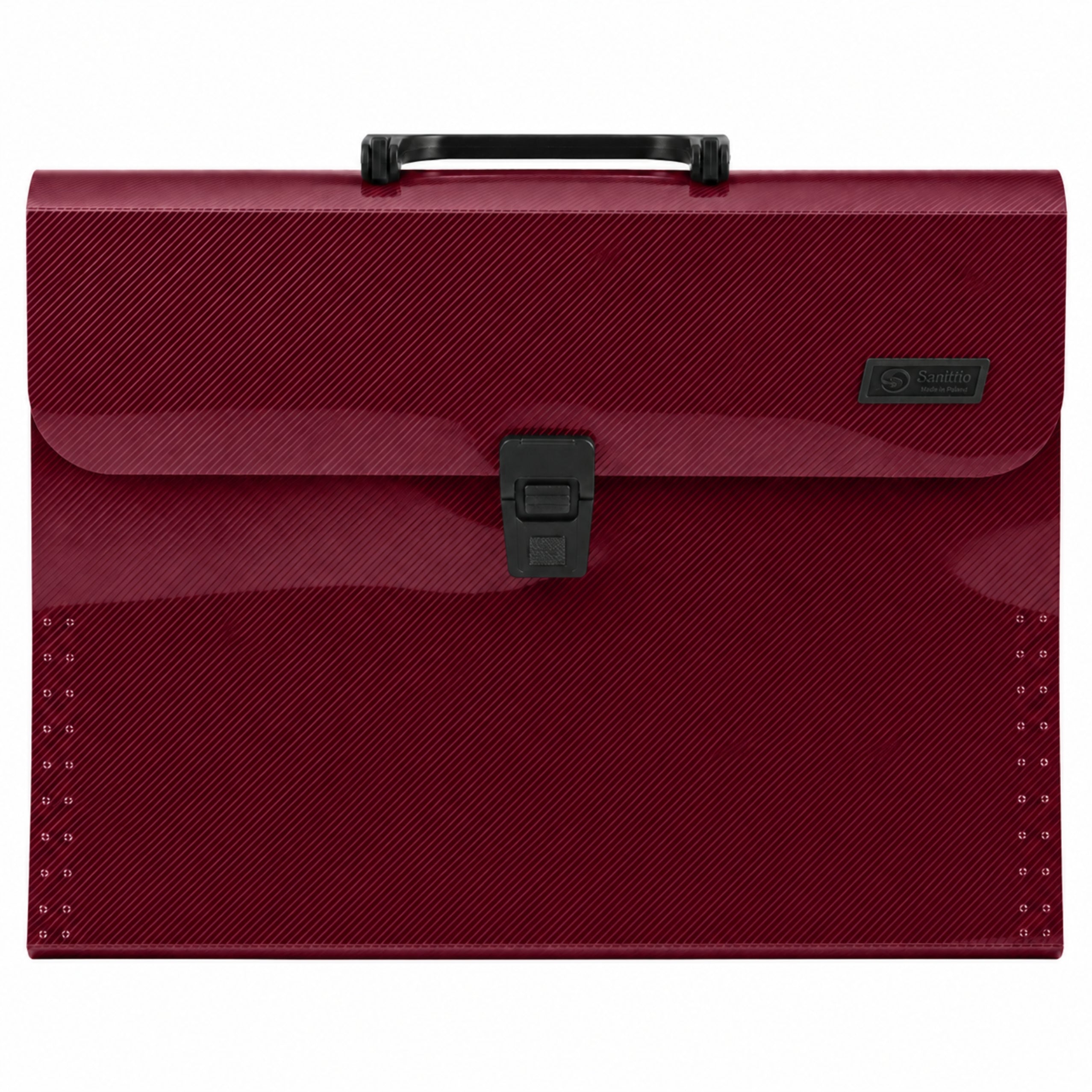 Folder Folder Document Organizer Holder 13 Compartments Burgundy A4