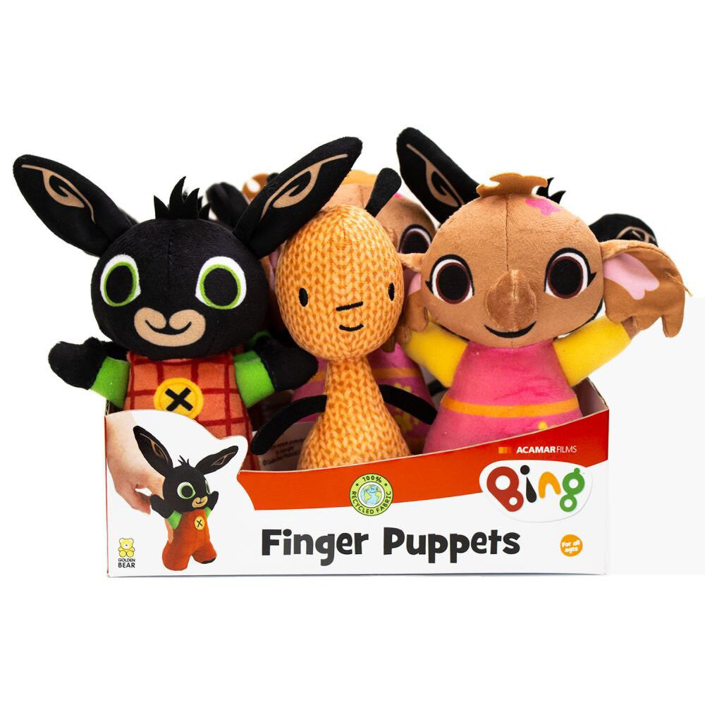 Bing And Friends - Fingerdockor 16 Cm