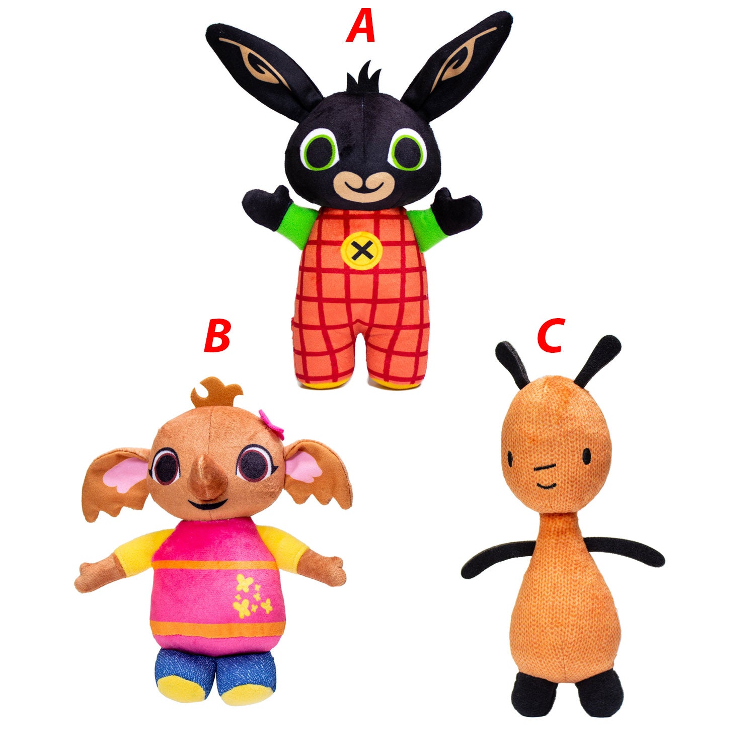 Bing And Friends - Fingerdockor 16 Cm