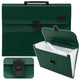 Folder Organizer For Documents 13 Compartments Green A4 Holder