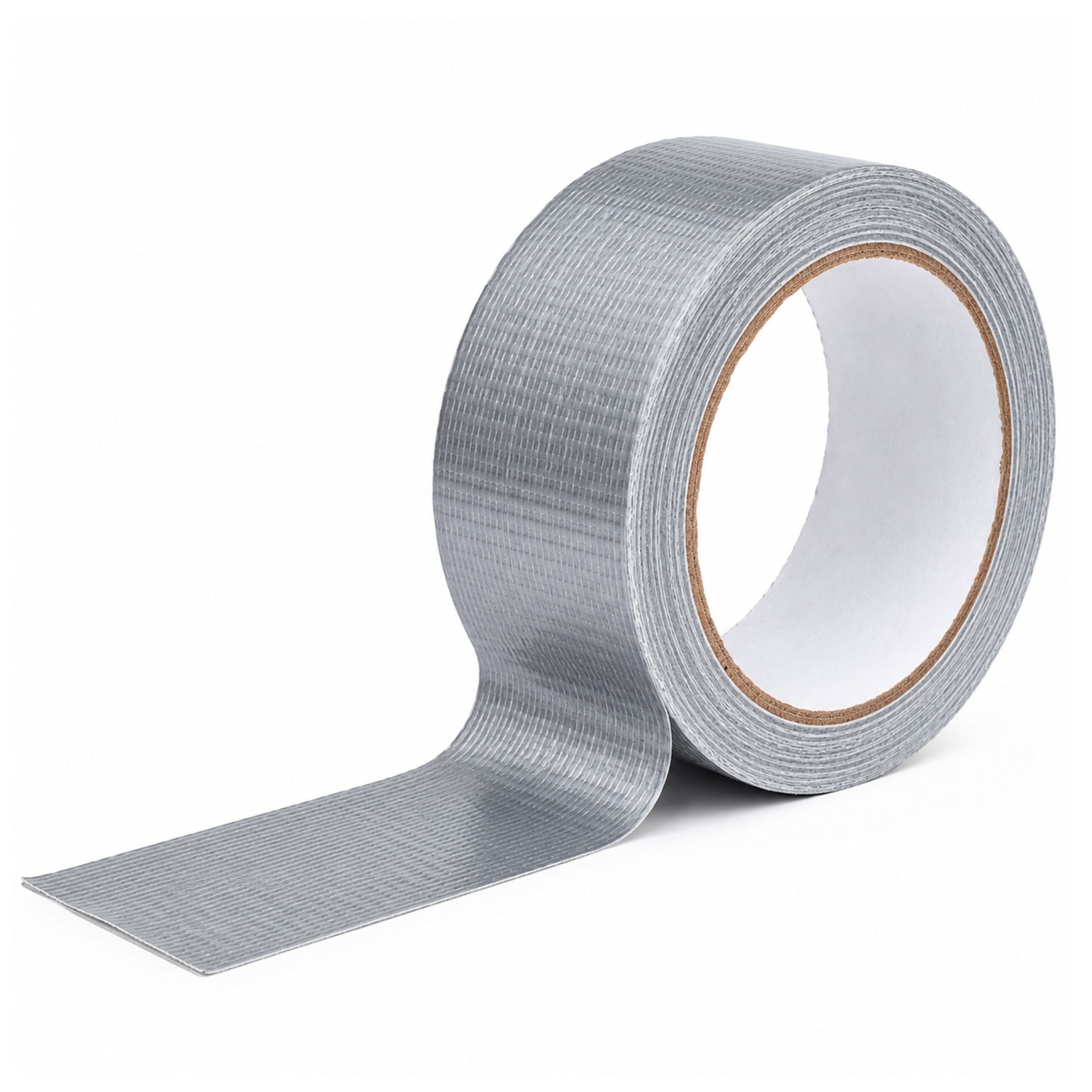 Gray Reinforced Repair Tape Strong Silver 48mm X 15m