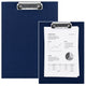 Presse-papiers en métal, tableau d'écriture A4 bleu