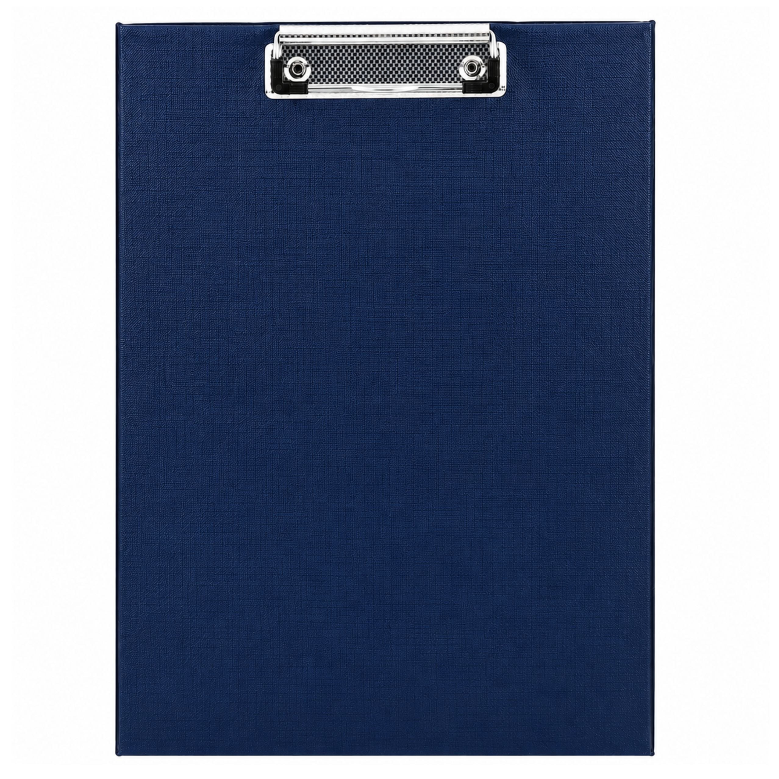 Presse-papiers en métal, tableau d'écriture A4 bleu