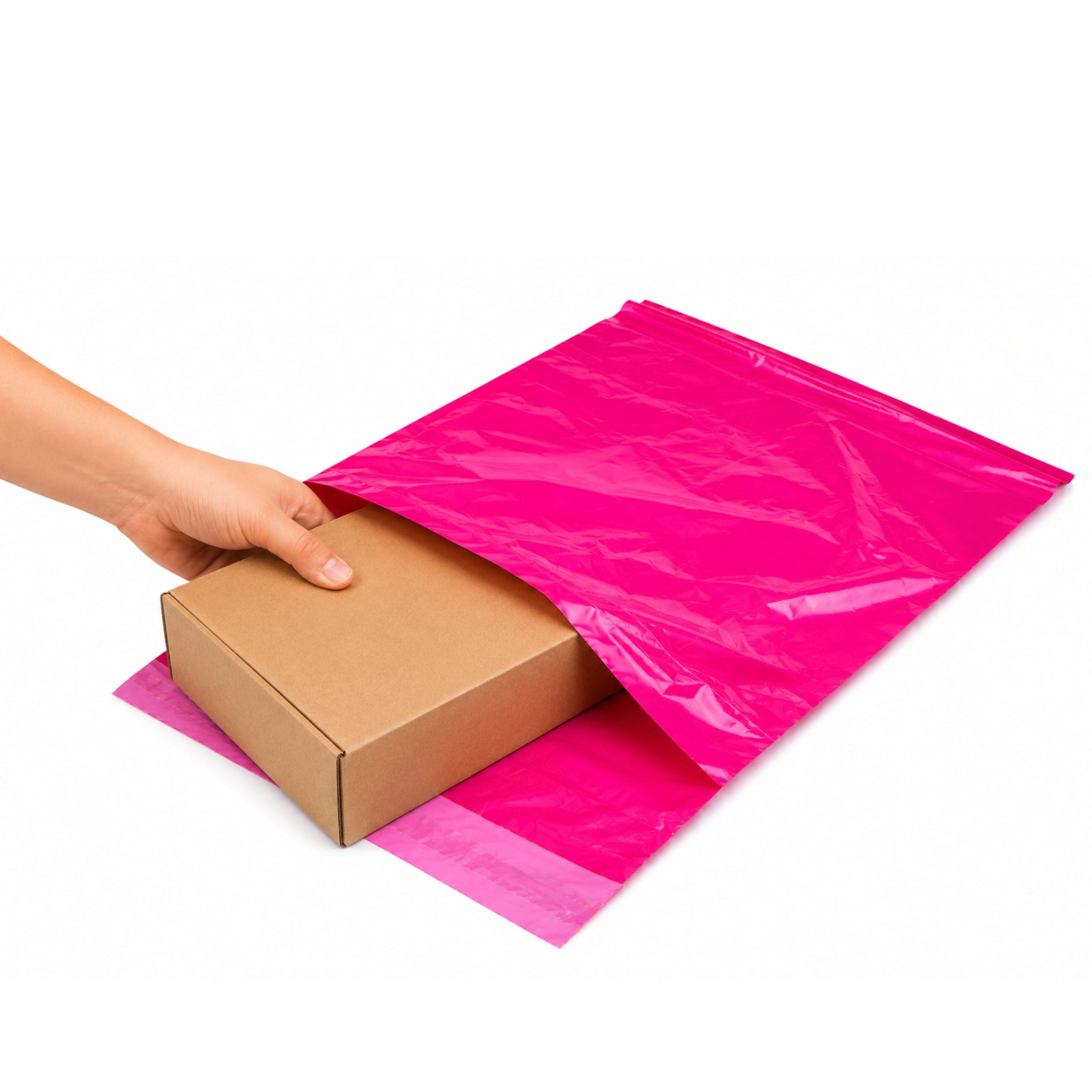 Courier Foil Envelope Foil Packing Pink 310x420mm 50 Pcs.