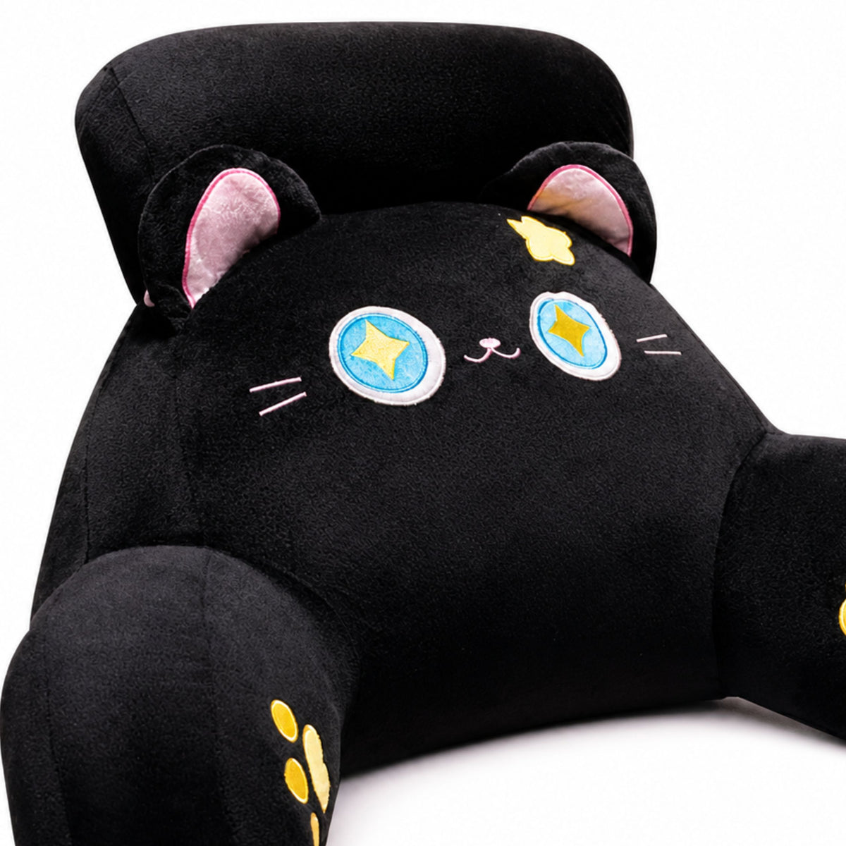 Dossier Fauteuil Support Dos Pour Fauteuil Lit Chat Noir 60 X 40 Cm