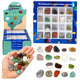 Set Of Semi-precious Minerals Collectible Stones Educational 20 Pcs.