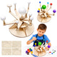 Wooden Solar System Model Planets Diy Educational Kit