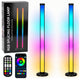 Smart Floor Lamps Colorful Rgb Led Lights Remote Control App 125cm 2 Pcs.