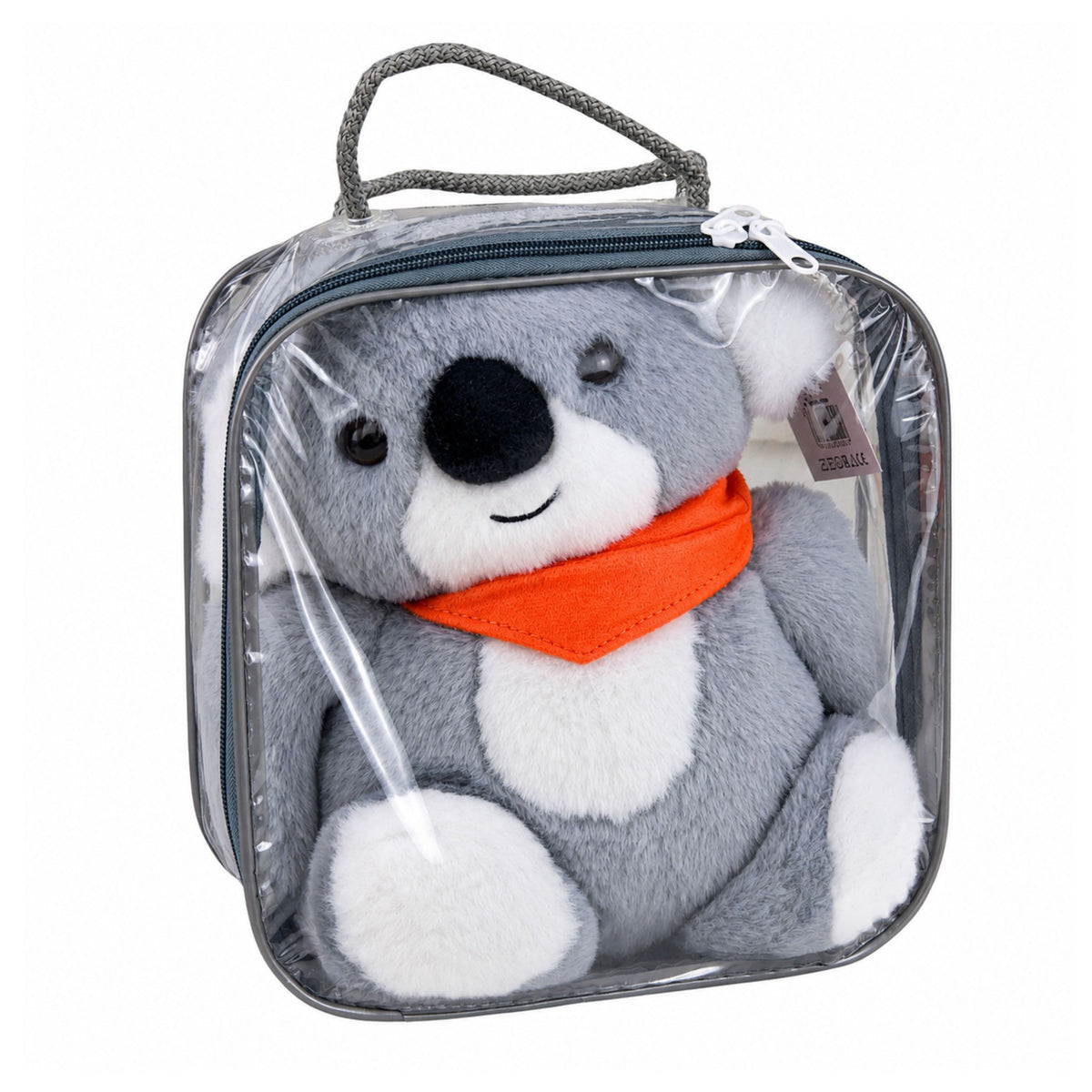 Koala Ours Peluche Lestée Mascotte Thérapeutique 1,3 Kg Gris 35 Cm