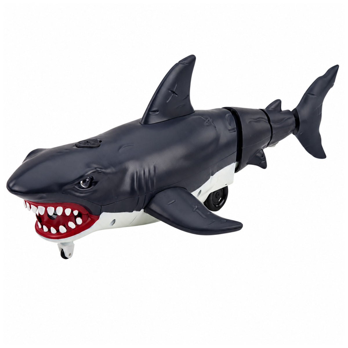 Rc Shark Plimbare cu telecomandă Mișcă farurile din spate Efect de fum Negru